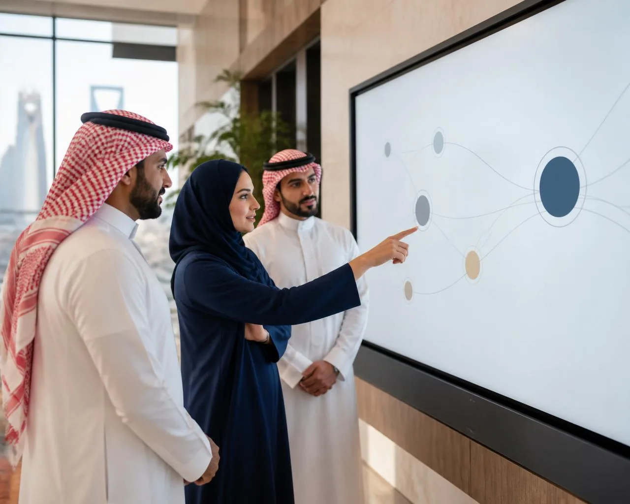 فريق سعودي يراجع منظومة نمو رقمي تربط القنوات التسويقية بالمبيعات
